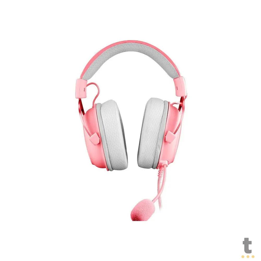 Headset Gamer Redragon Hero P3 Rosa - H530-P Truedata